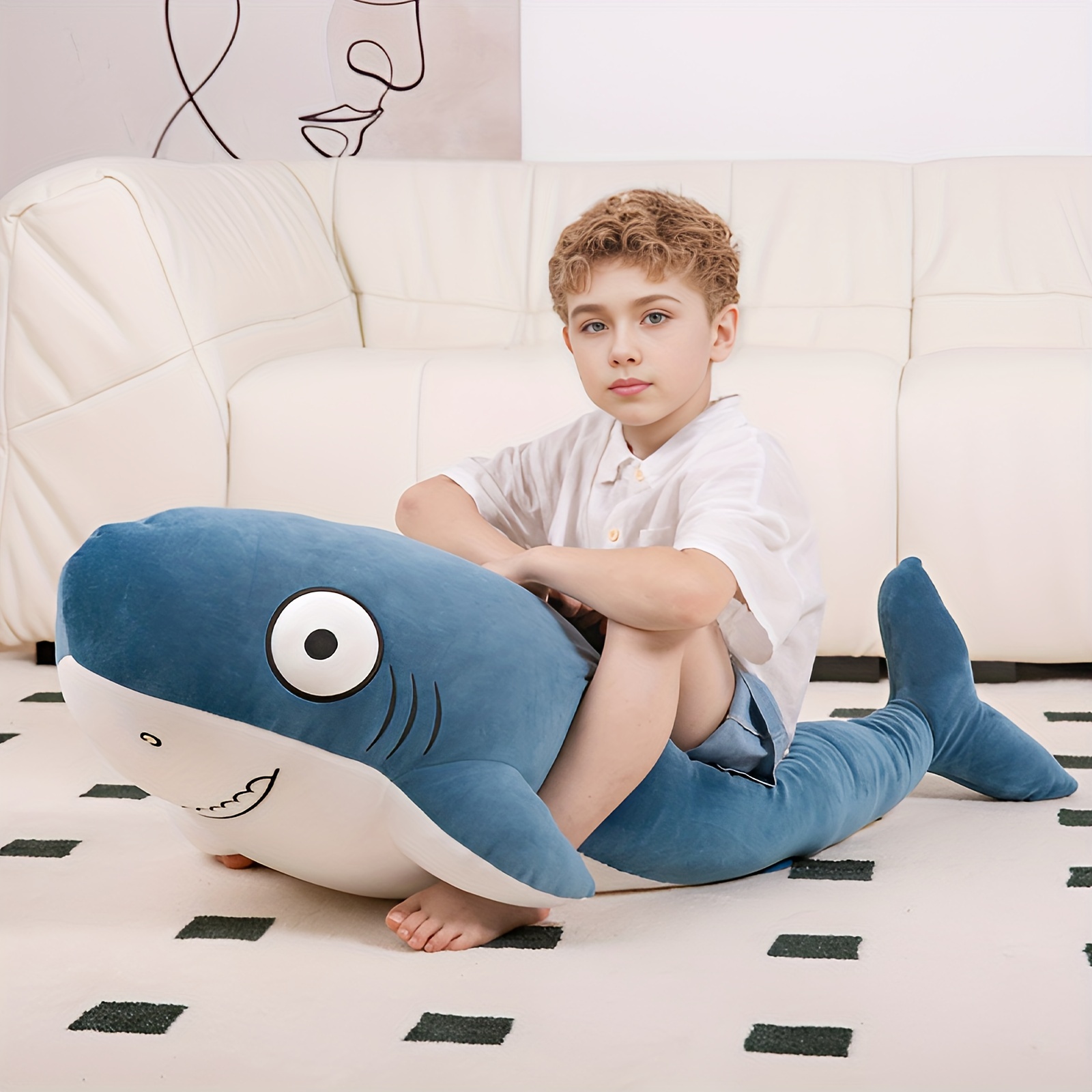 48 inch oversized soft whale stuffed plushish toys large Temu
