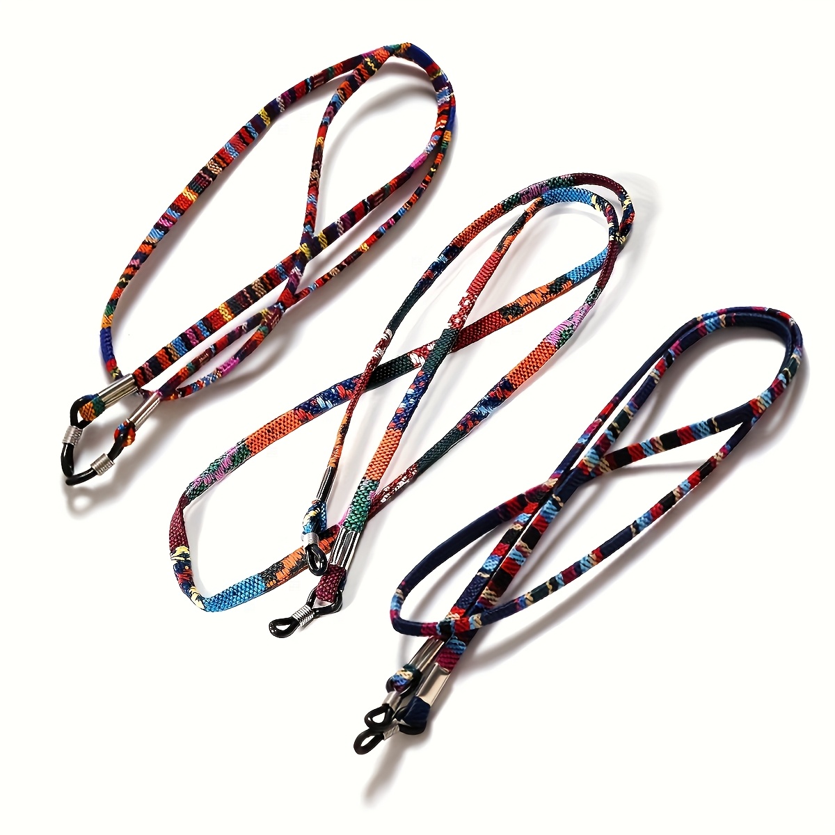 TEMU Set da 3 pezzi di cordino portaocchiali da , cinturino di ritenzione, cordino portaocchiali, per occhiali in di fascia , scelta per