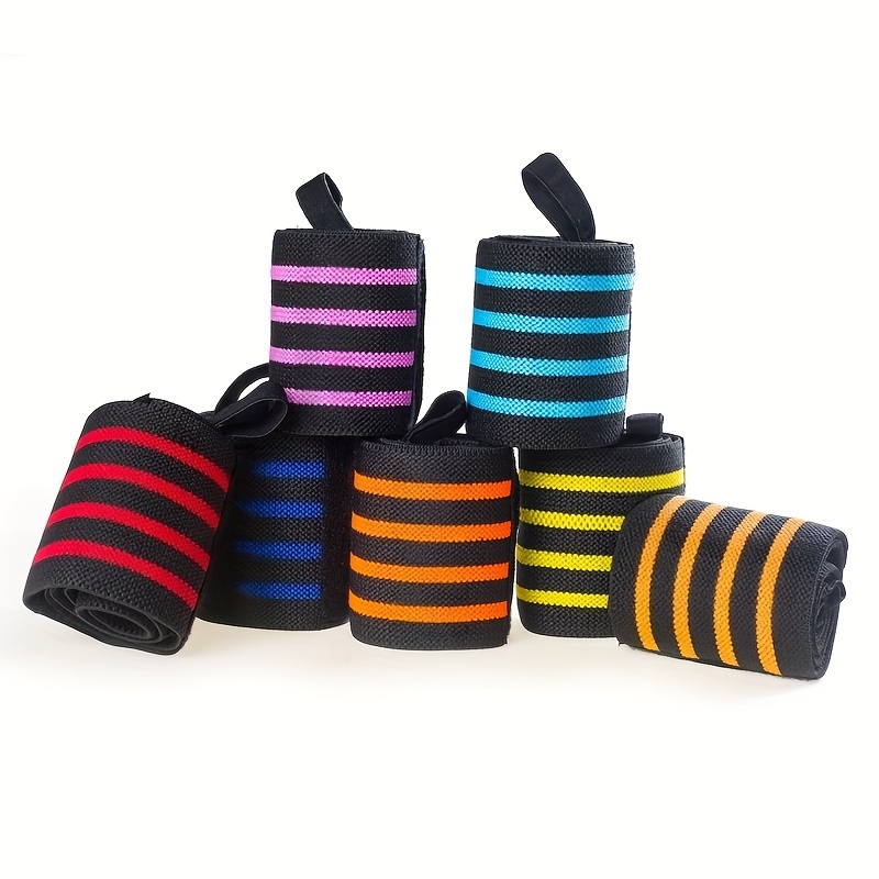 1pc/2pcs Adjustable Wrist Wrap Support Brace - Polyester Compression Non-Slip Wrist Strap with Padded Thumb Brace - Ideal for Weightlifting, Gym Training & Deadlifting - Hand Washable Wristband