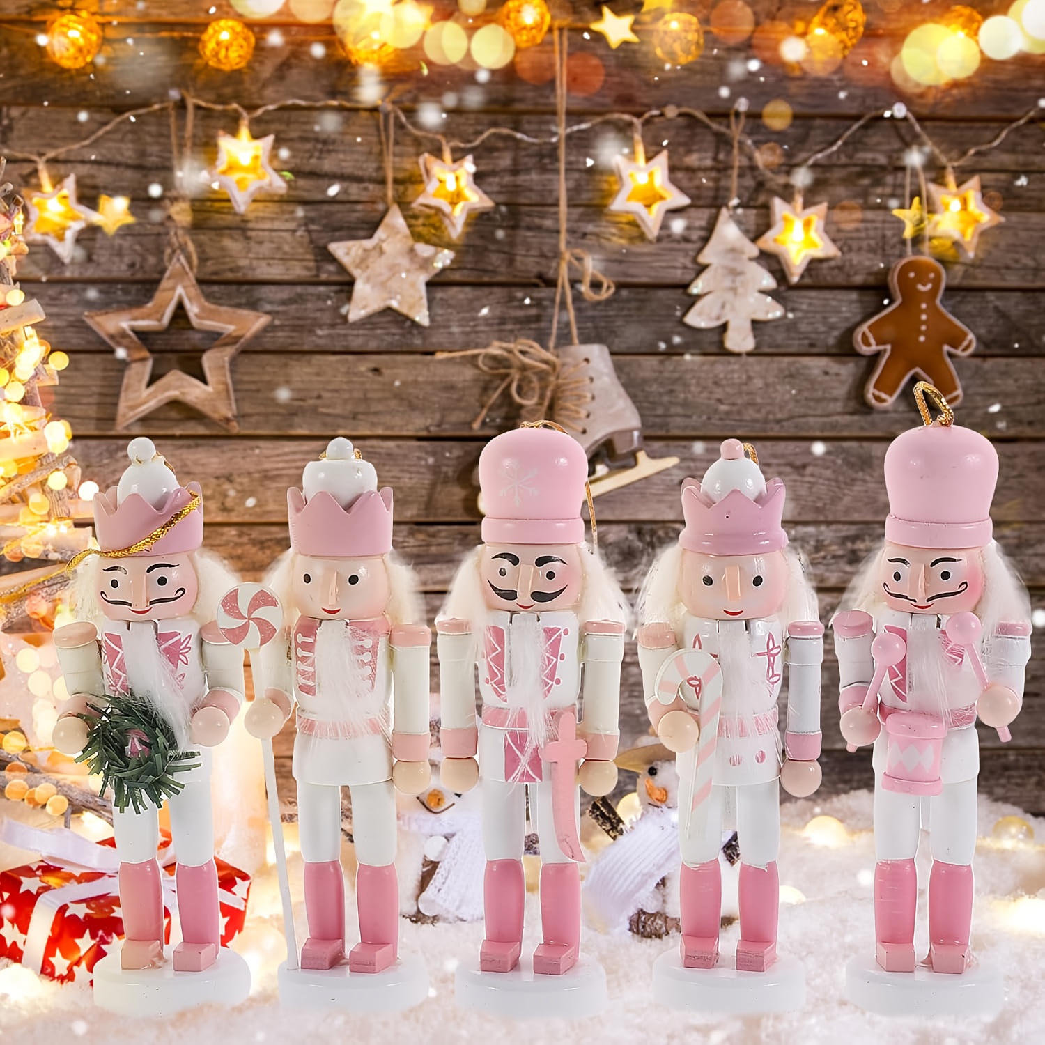 

5pcs Of Christmas Ornaments Christmas Tree Pendant Decoration