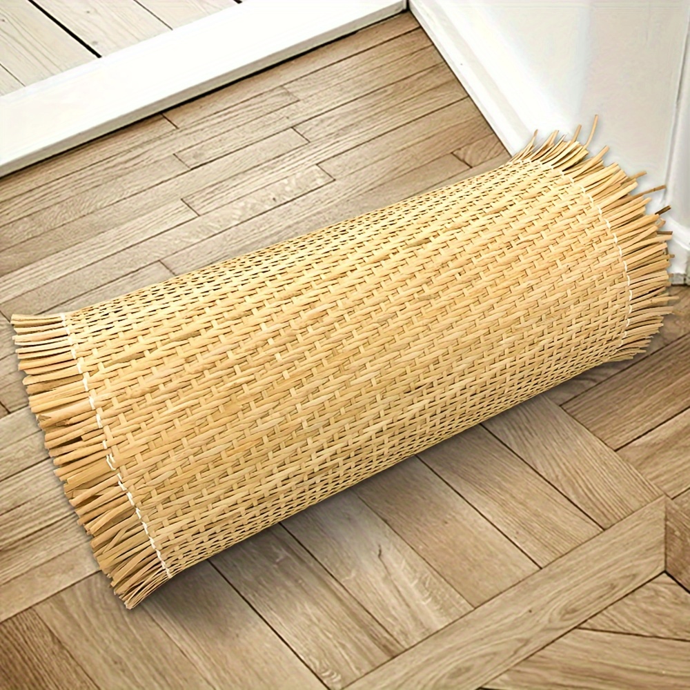 

1pc 100*40cm Rattan Woven Mat Ceiling Veneer Decorative Materials Rattan Mat Furniture Door Frame Screen Preparation Accessories