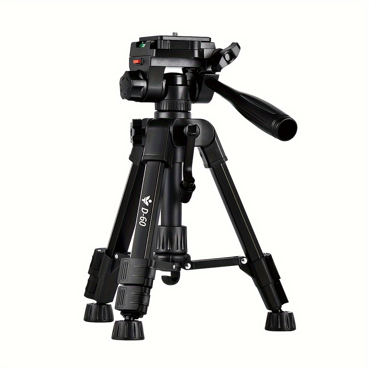 TEMU Professional Photography Camera Stand 360° Rotating Bracket Portable Desktop Tripod Slr Camera Photography Video Live With Storage Bag Mobile Phone Clip
