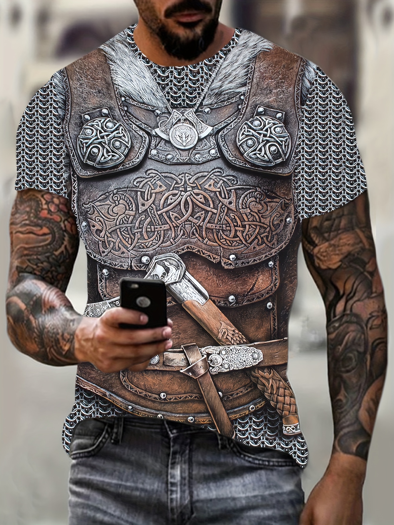 Nieuwe Leviathan Axe Tattoo! : r/GodofWarRagnarok, image size:800x1066