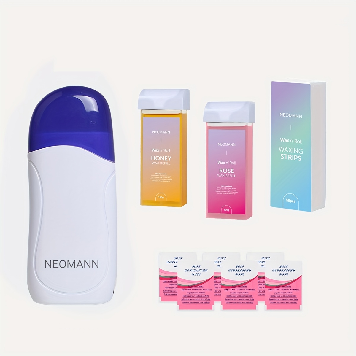 hair removal wax warmer kit