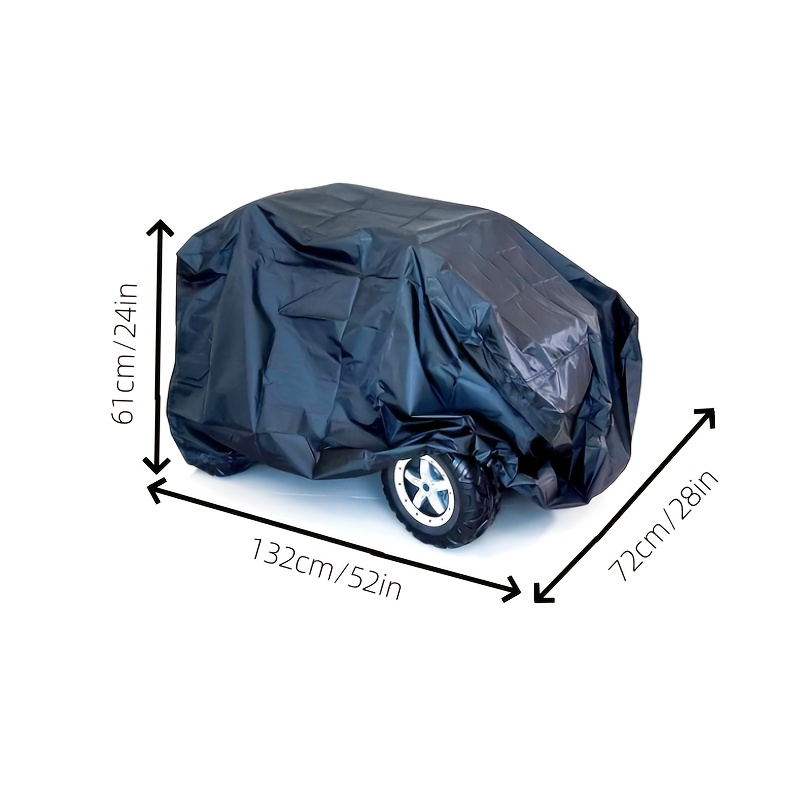 TEMU 1pc 210dcar Cover For Toy Cars, Trucks, Suvs -it Features Multiple Functions, Protects Toy Cars, And Is Suitable For Outdoor Weather .