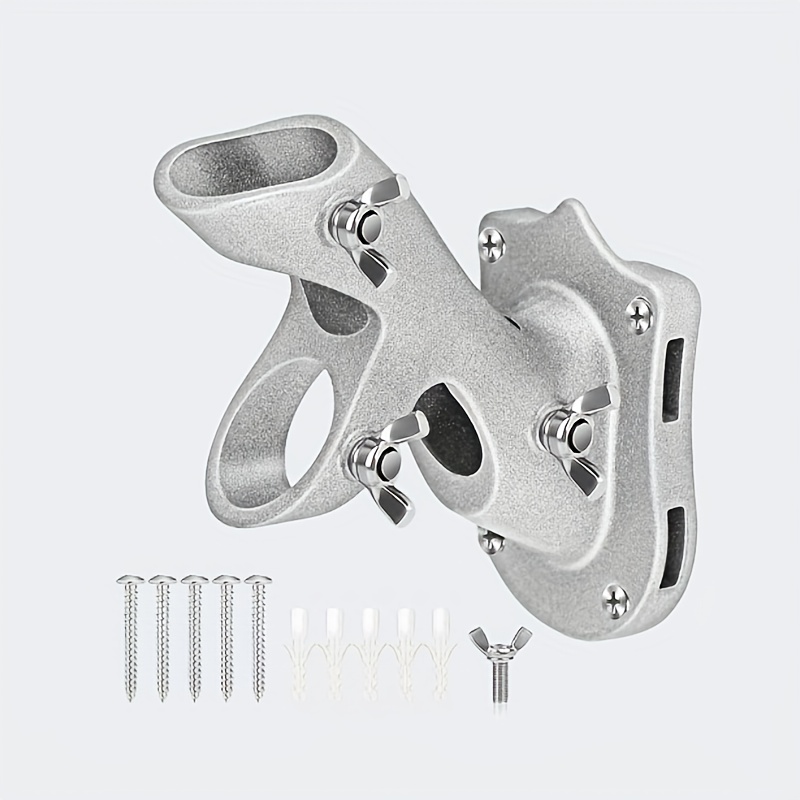 Aluminum Flagpole Holder, Heavy Duty Aluminum Bracket, Flagpole Brackets For Home, Flag Pole Holder For House