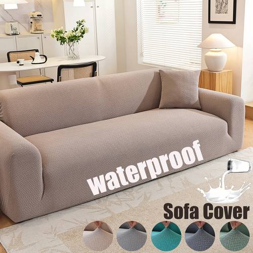 modern universal oversized full cover sofa slipcover with pillowcase jacquard fabric outdoor sofa season armchair sofa cover stretch sofa slipcover set for room cat scratch resistant