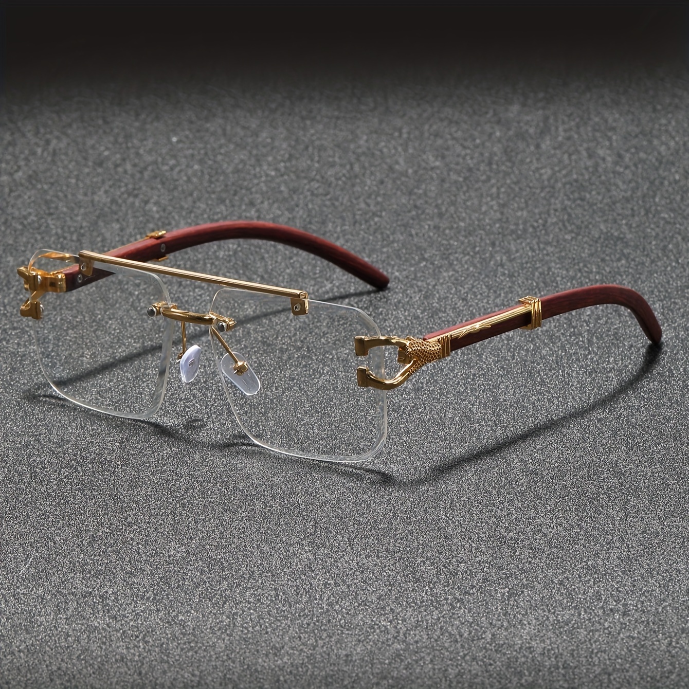 

Men' Rimless - Zinc Alloy, Pc Lenses For &