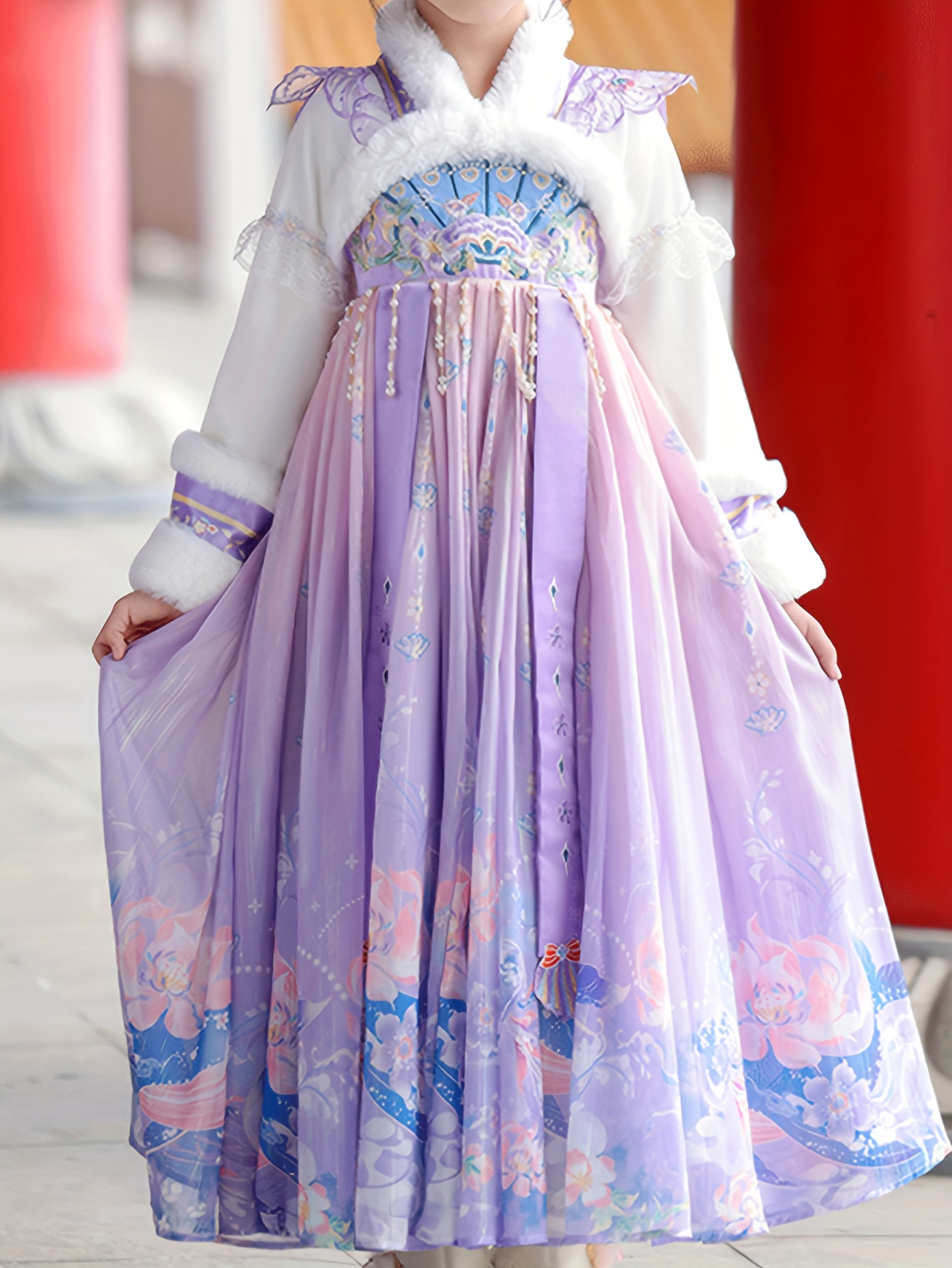 royal hanfu dress belt traditional chinese winter Temu South Africa