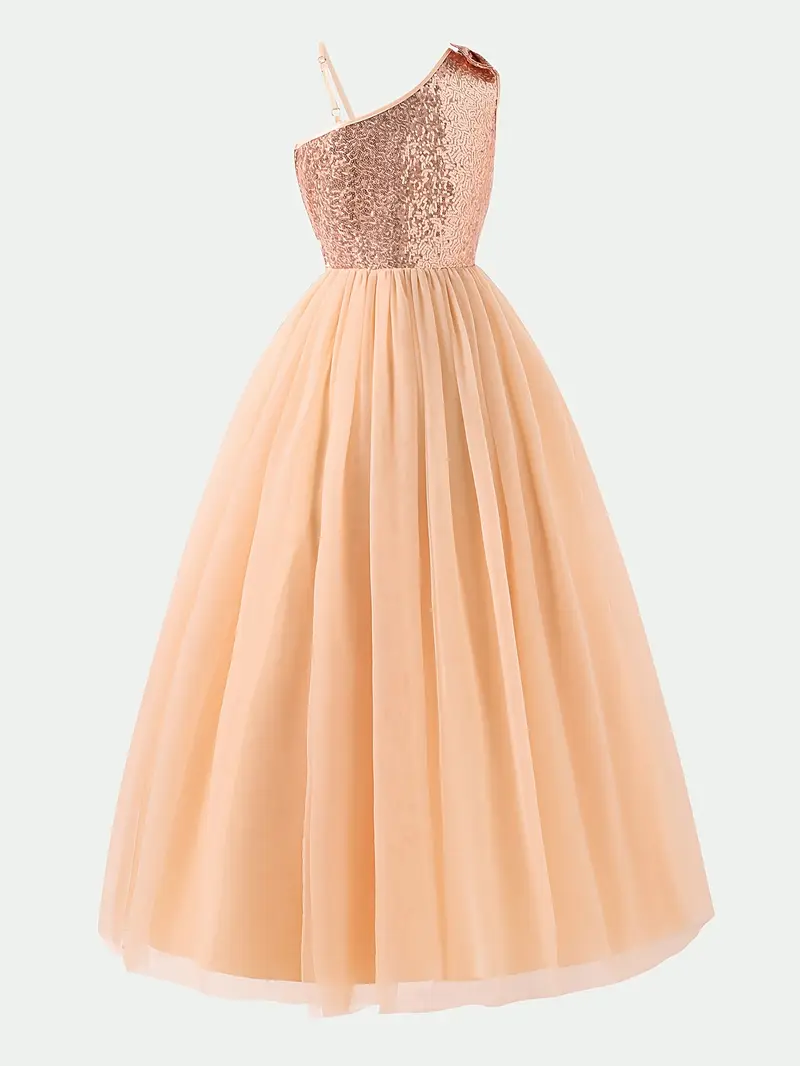 teenage dresses for birthday parties Teen Girl Blue Long Dress Formal Dress For Children's Birthday Parties And Performances