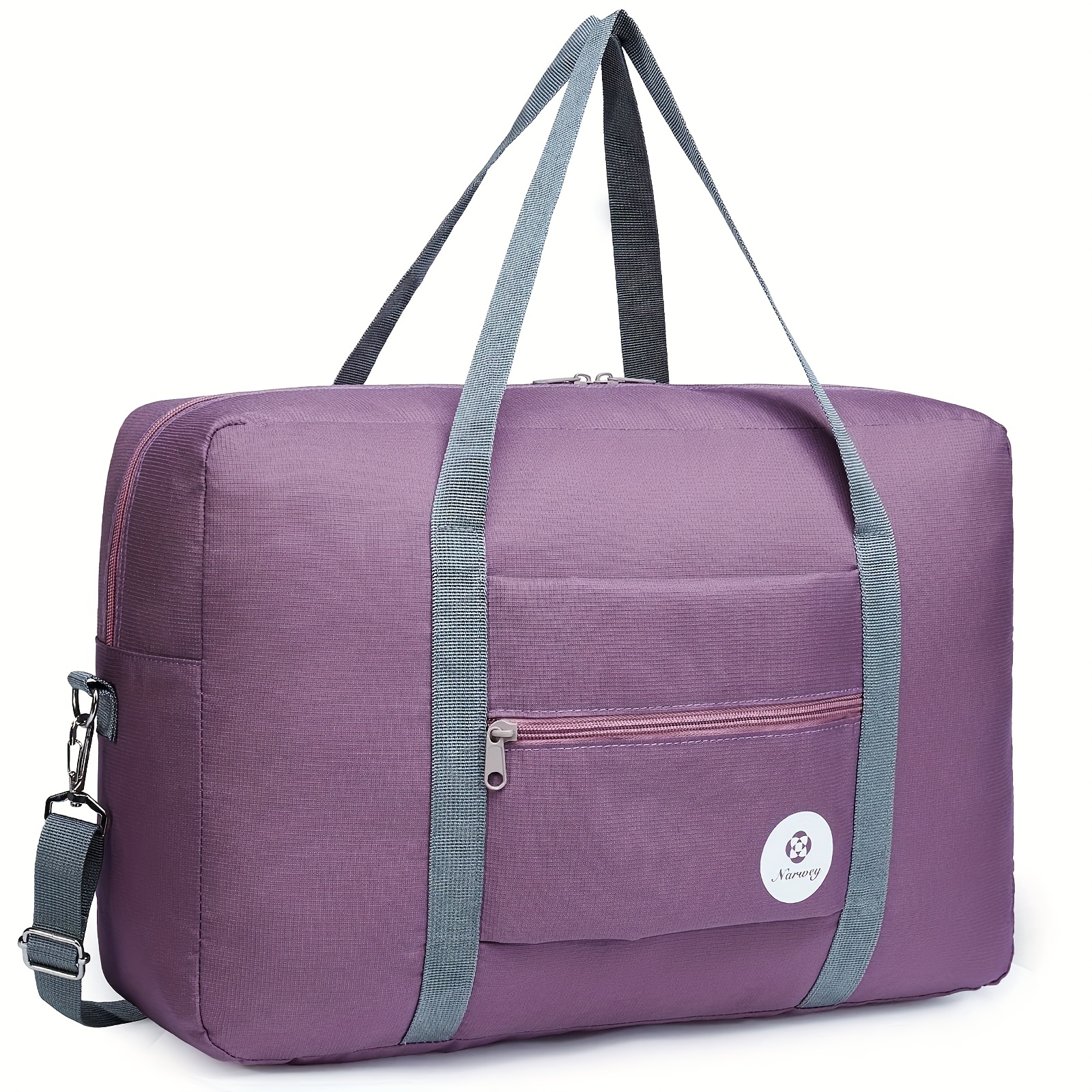 Lightweight Underseat Weekend Tote Bag For - Durable Overnight Travel With Shoulder Strap, Spacious Interior, Reinforced Stitching, Easy-clean Fabric, Must-have Gift For 2025 Holidays