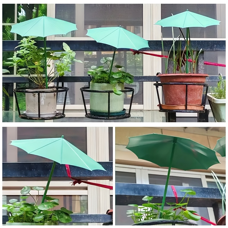2pcs outdoor plant flower shade rain umbrella sun protection - Temu Georgia