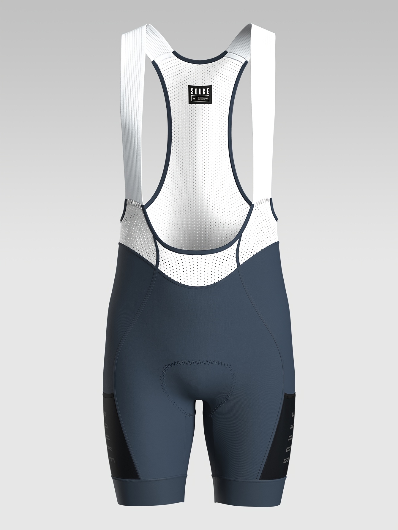   mens breathable and quick drying bicycle shorts with suspenders ideal for road and mountain biking
