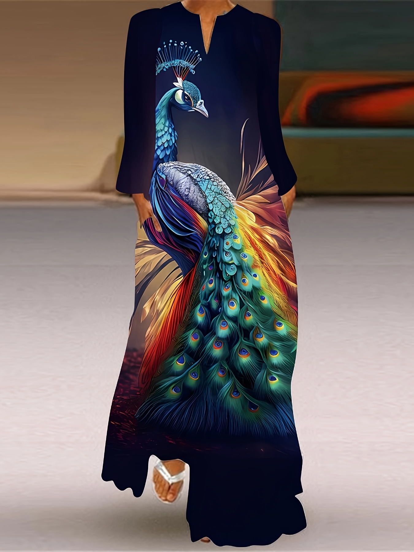 sachin and babi light blue dress peacock dress