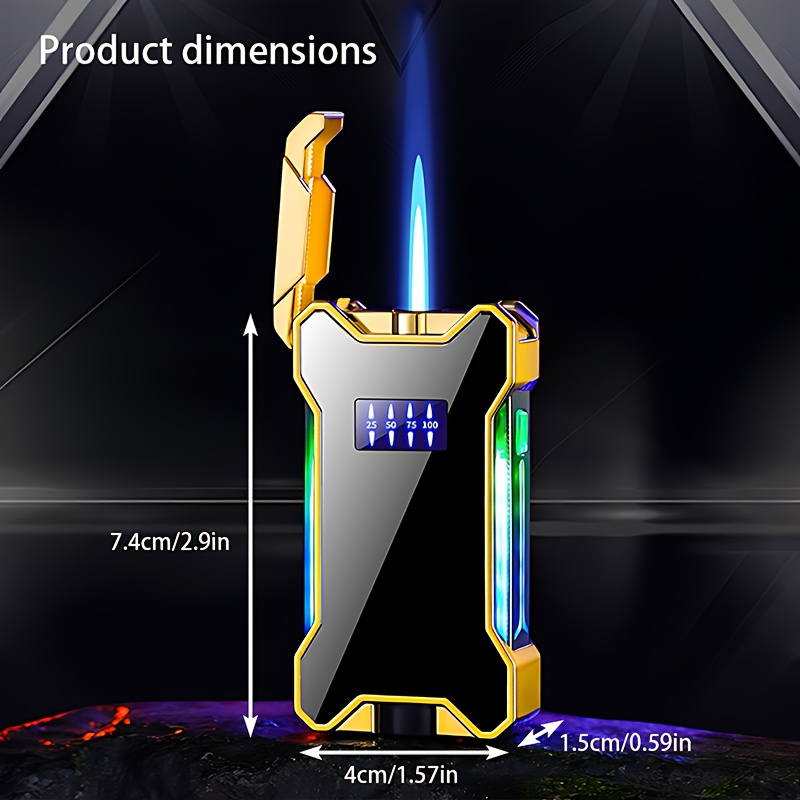 TEMU Lighter, Butane Lighter, Voice Ignition Lighter, Tap Sensing Lighter, Air Flow Sensing Lighter, Gravity Sensing Lighter, Blue Flame Lighter,