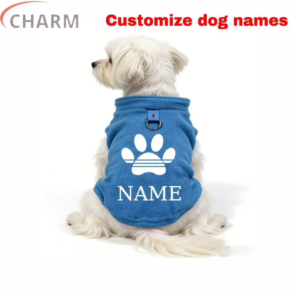 TEMU Style Pet Sweatshirt Vest, Small Dog Autumn/winter Warm Vest, Teddy Yorkshire Dog Clothes, Pet Gift