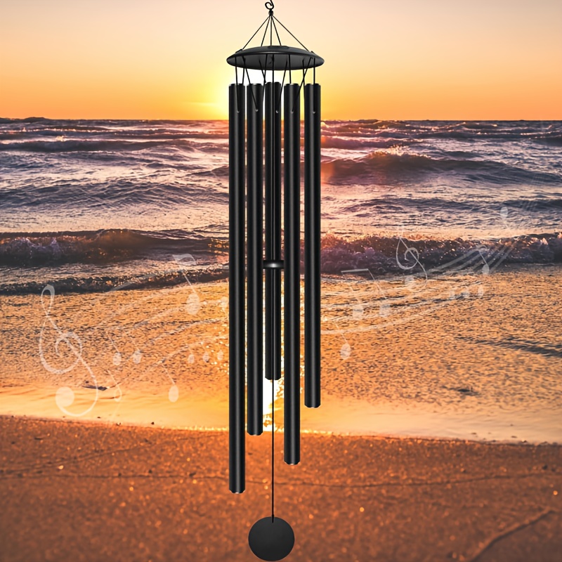 

Elegant 65" Deep Tone Wind Chimes For Outdoors - Sunset Serenity , Ideal For Porch, Garden, Patio & Balcony Decor - Sympathy Gift For Loss Of , Wind Chimes For Outside