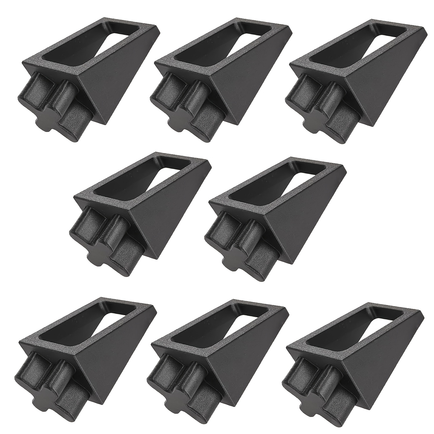 TEMU 8pcs Pickup Truck Bed Cargo Stopper Divider Blocks, Truck Bed Slot Storage Organizer Blockers, Anti-slide Cargo Separator Accessories For Truck
