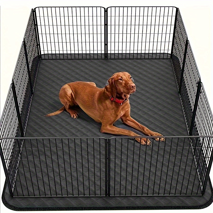 

Dog Pee Pad Washable - Extra Large Instant Training Pads Non-slip Pet Playpen Mat Waterproof Reusable Floor Mat Ideal For Puppy Senior Dog Whelping Incontinence Housebreaking