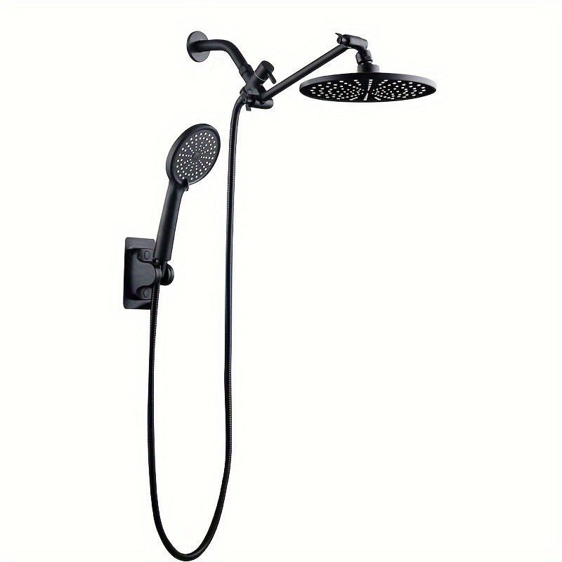 High-Pressure Rainfall Shower Head with Extension Arm