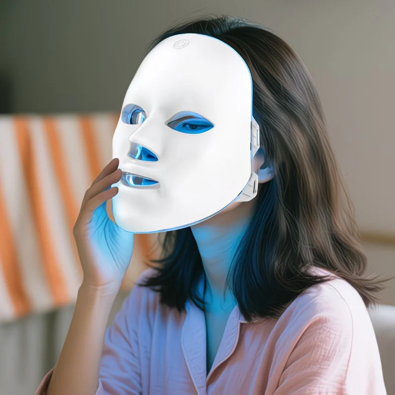 7-Color LED Facial Therapy Device - Portable Skin Care Tool – detail 7