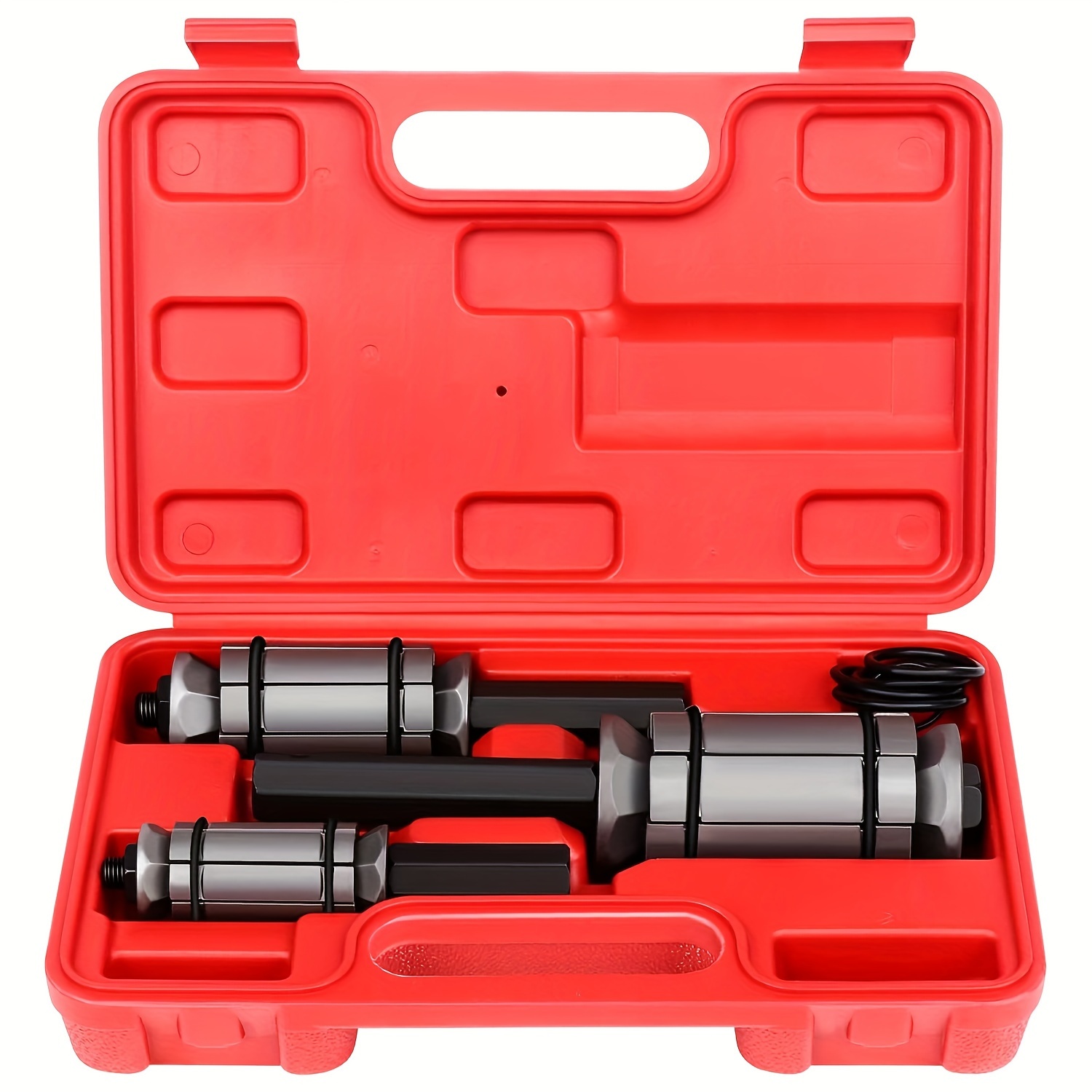 TEMU Car Exhaust Pipe Expander Tool Set, Material, Auto Repair Expansion Kit For Tailpipes 29-89mm With Case