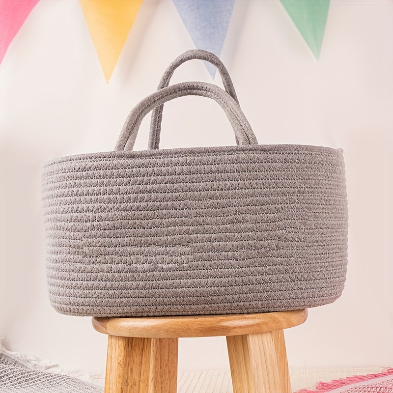Pure Handmade Custom Basket with English Name Alphabet Template