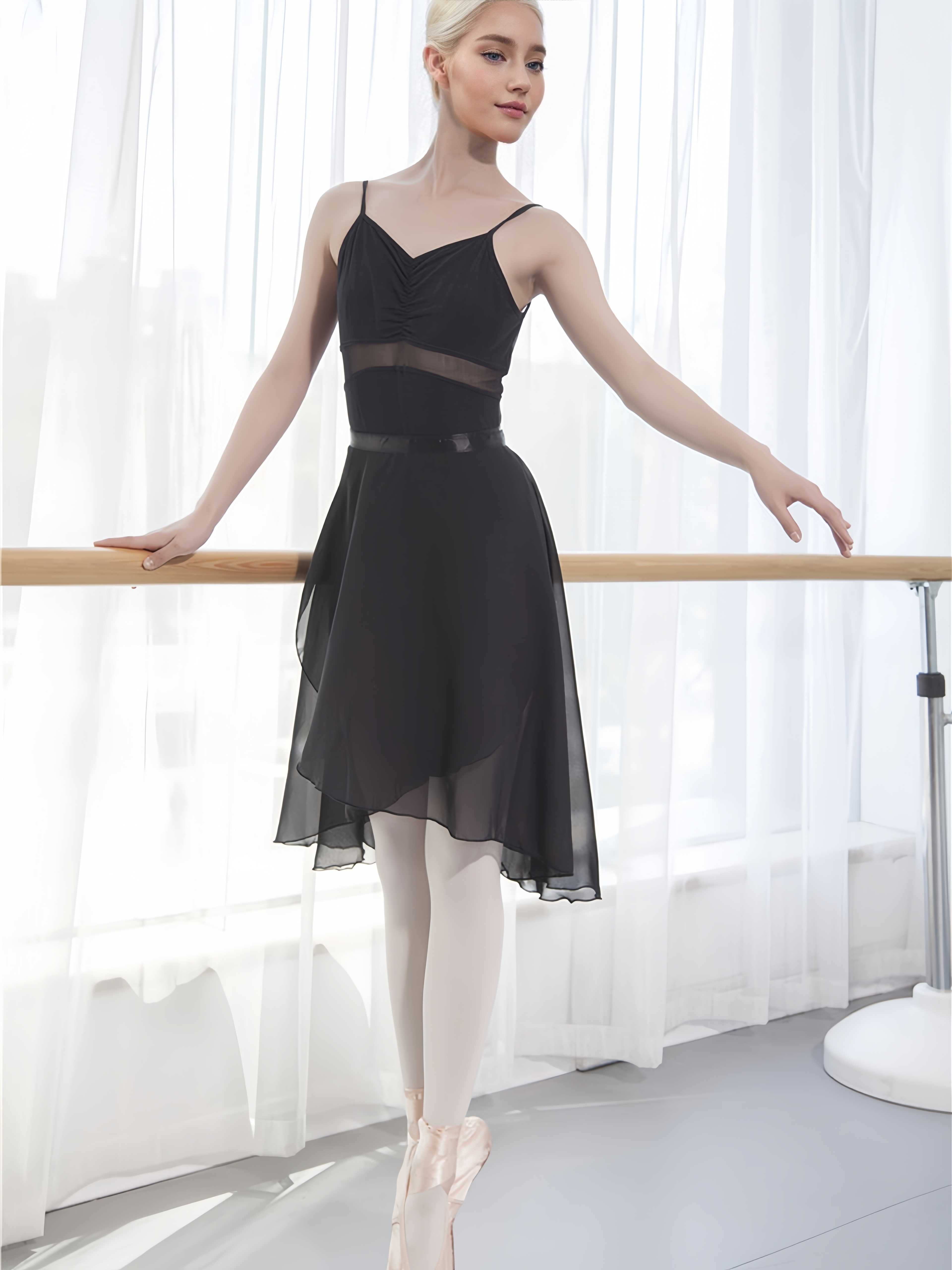 womens solid color ballet tutu dance skirt performance - Temu Greece