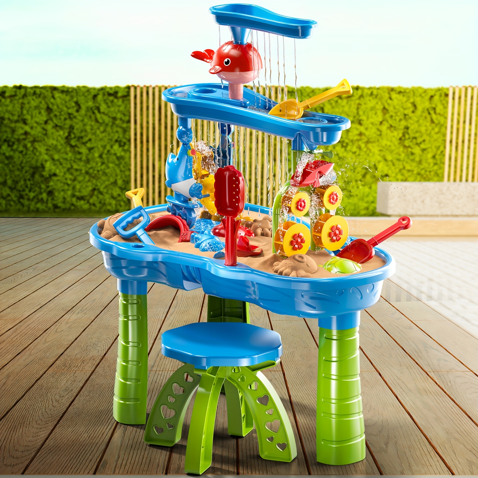 Mesa De Agua VATOS Juguetes De De Arena Para Niu00f1os