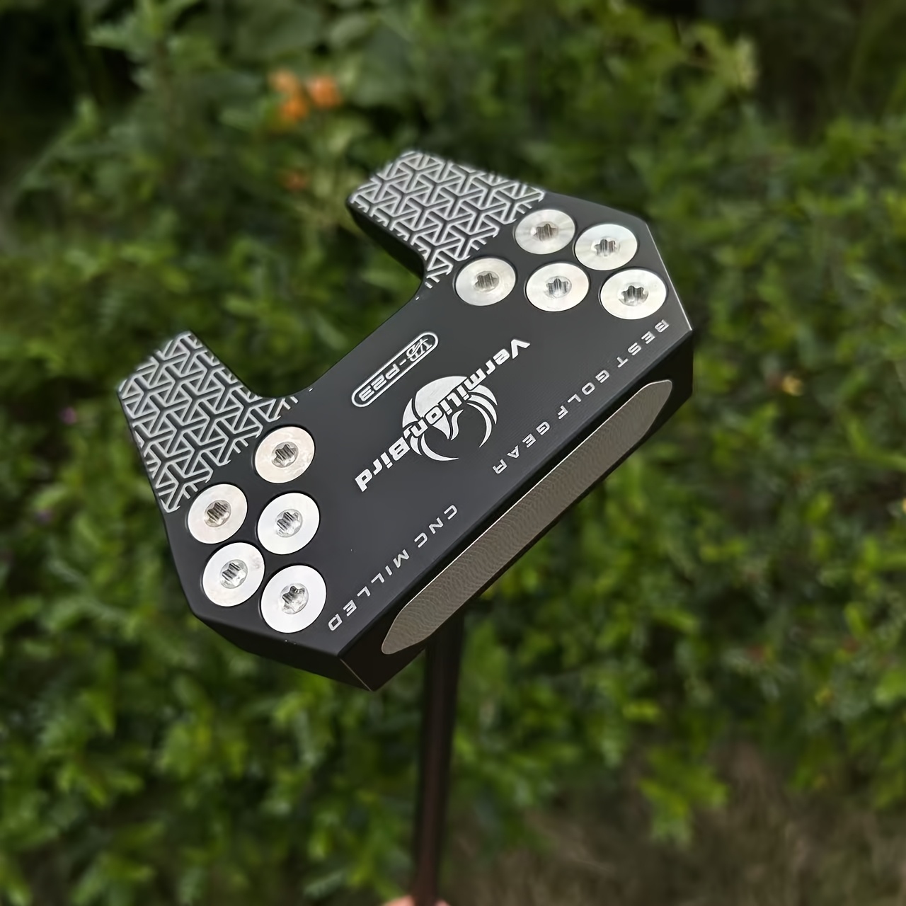 1 kos Vermilion Zero Torque golf putter z zasnovo za pobiranje žogice, izdelan s CNC rezkanjem, na voljo v dolžinah 34 ali 35 palcev