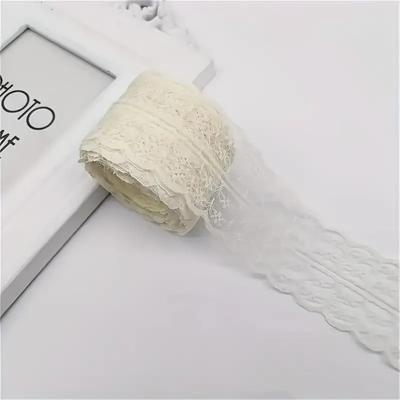 Yulakes Kant lint van katoen, 6 cm, vintage gehaakte band, kanten rand, gehaakte kant, gehaakte boord, kantband voor naaien, handwerk, bruiloft Yulakes Kant lint van katoen, 6 cm, vintage gehaakte band, kanten rand, gehaakte kant, gehaakte boord, kantband voor naaien, handwerk, bruiloft