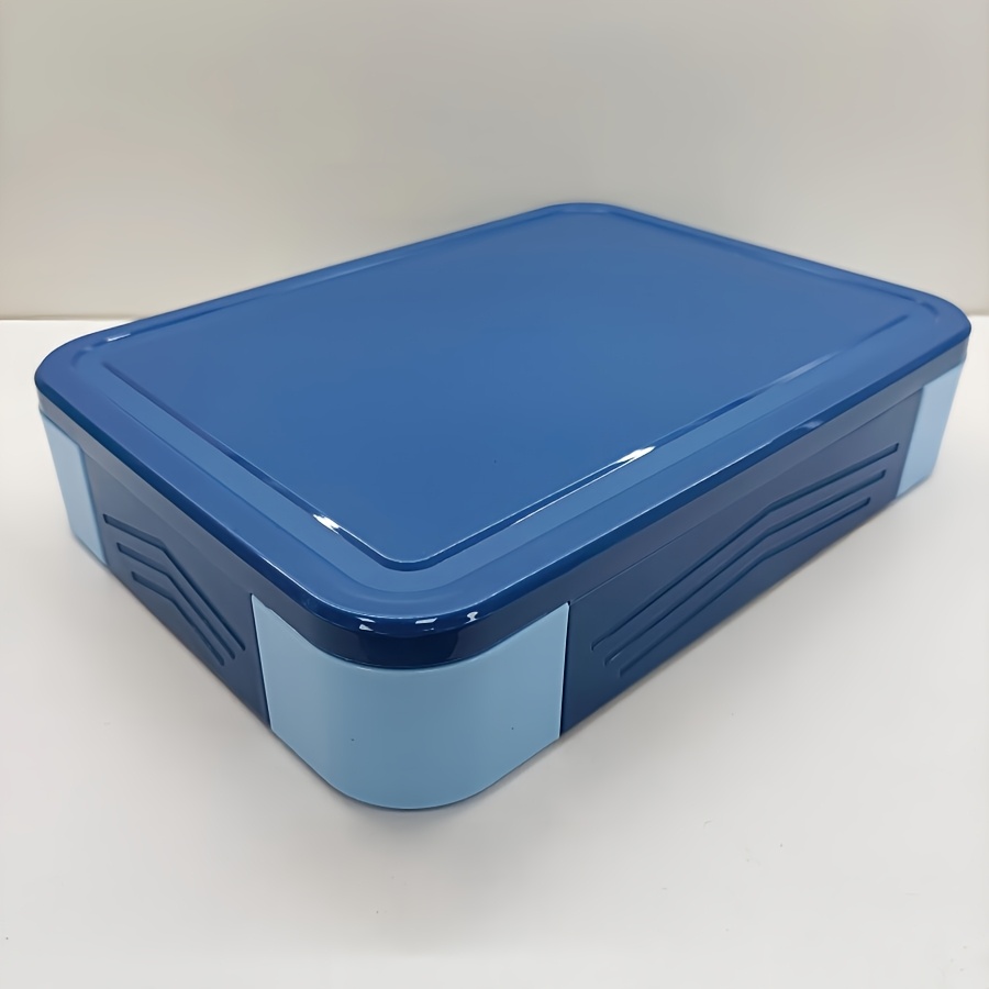 Bento Box Split Seal Fruit Box With 5 Compartments Bento Tray Microwave Lunch Box With Reusable Spoon And Sauce Container