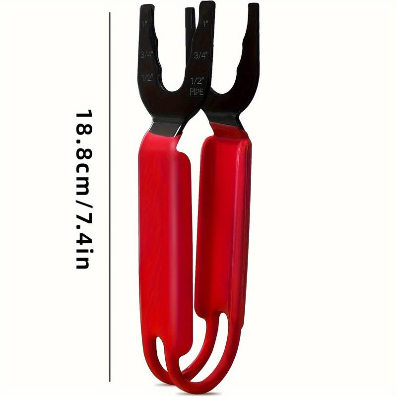 Push-to-Connect Fitting Disconnect Tongs – Brass Clamp Removal Tool