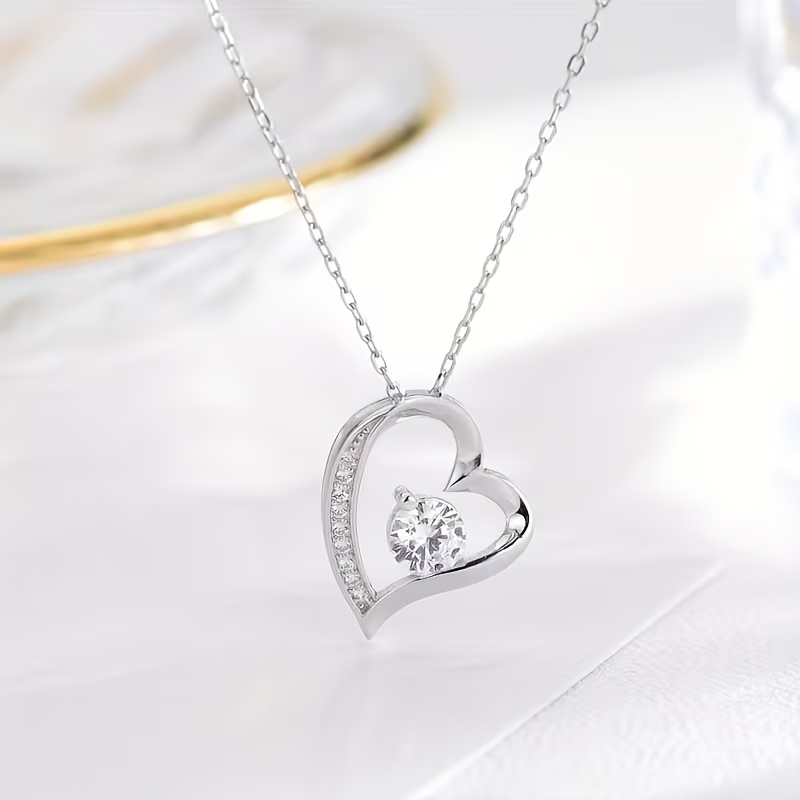 Exquisite Heart-Shaped Necklace Gift Box Set for Sisters