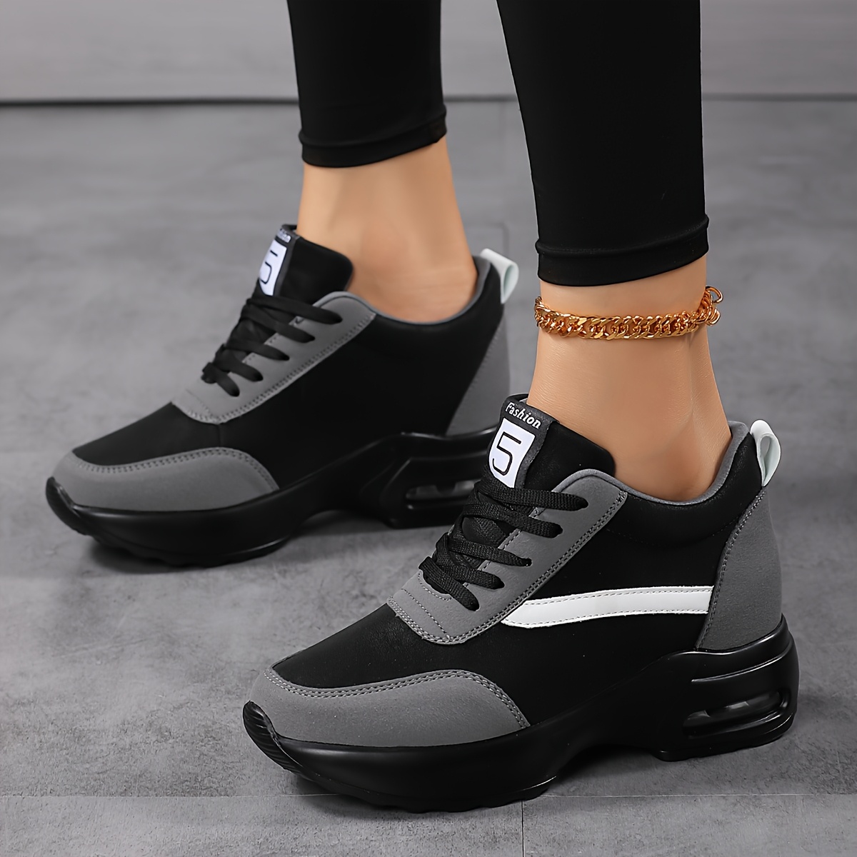 Image of Casual Sneakers For Women That Are Comfortable And Versatile, Designed To Height, Suitable For Sports And Outdoor Jogging., Women Shoes