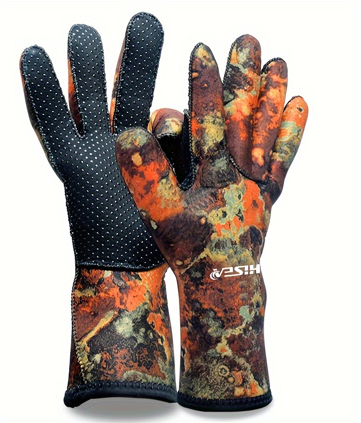 Winter Camouflage Hunting Gloves Men Women Warm Non-Slip