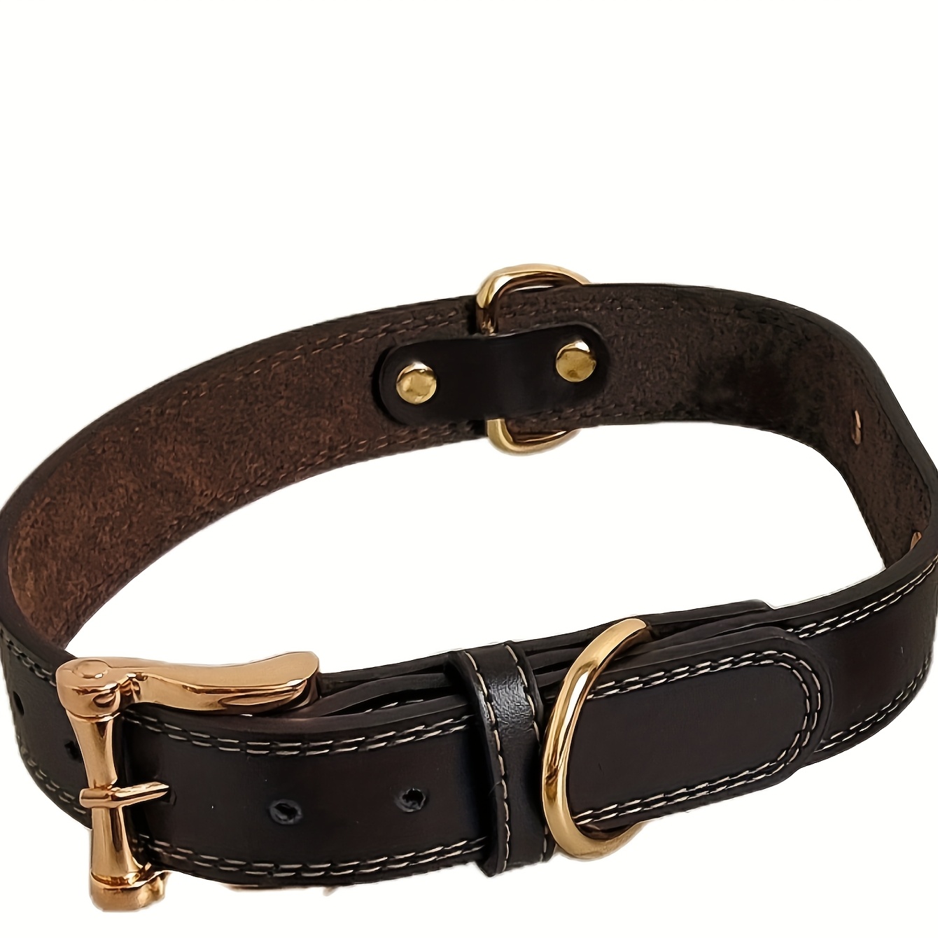 TEMU 2025 New Dog Collar, Pet Neck Cover, Dog, Medium Dog, Large Dog Collar, -ring Dog Collar