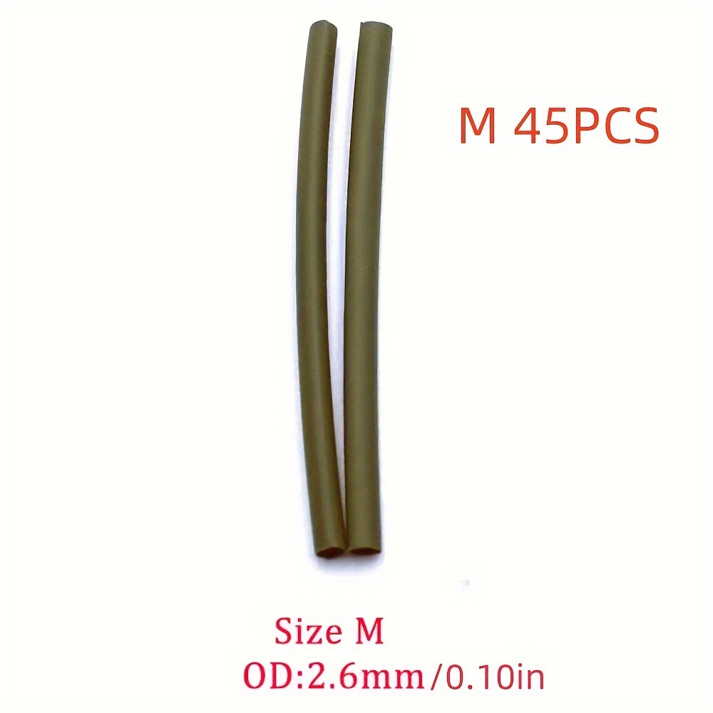Image of Carp Fishing Rigs Shrink Tube Heating Shrink Tube Size 1mm 2mm 3mm Carp Fishing Accessories Terminal