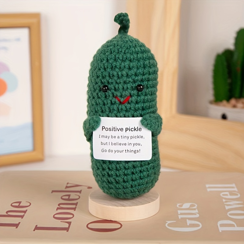 Positive Potato, Crochet Potato, Crochet Positive Potato , Positive Gift,  Gift for Adults, Desk Pets, Pocket Pet 