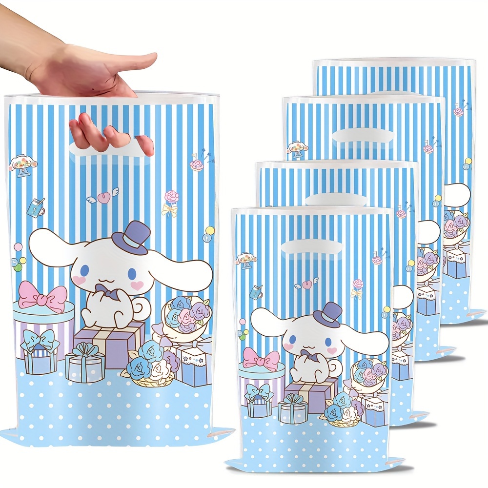 

Ensemble de 10 Sacs Cadeaux Sanrio Sinamoroll pour Fête d'Anniversaire - Adapté pour Cadeaux et Bonbons, Pas d'Électricité , Décoration de Fête