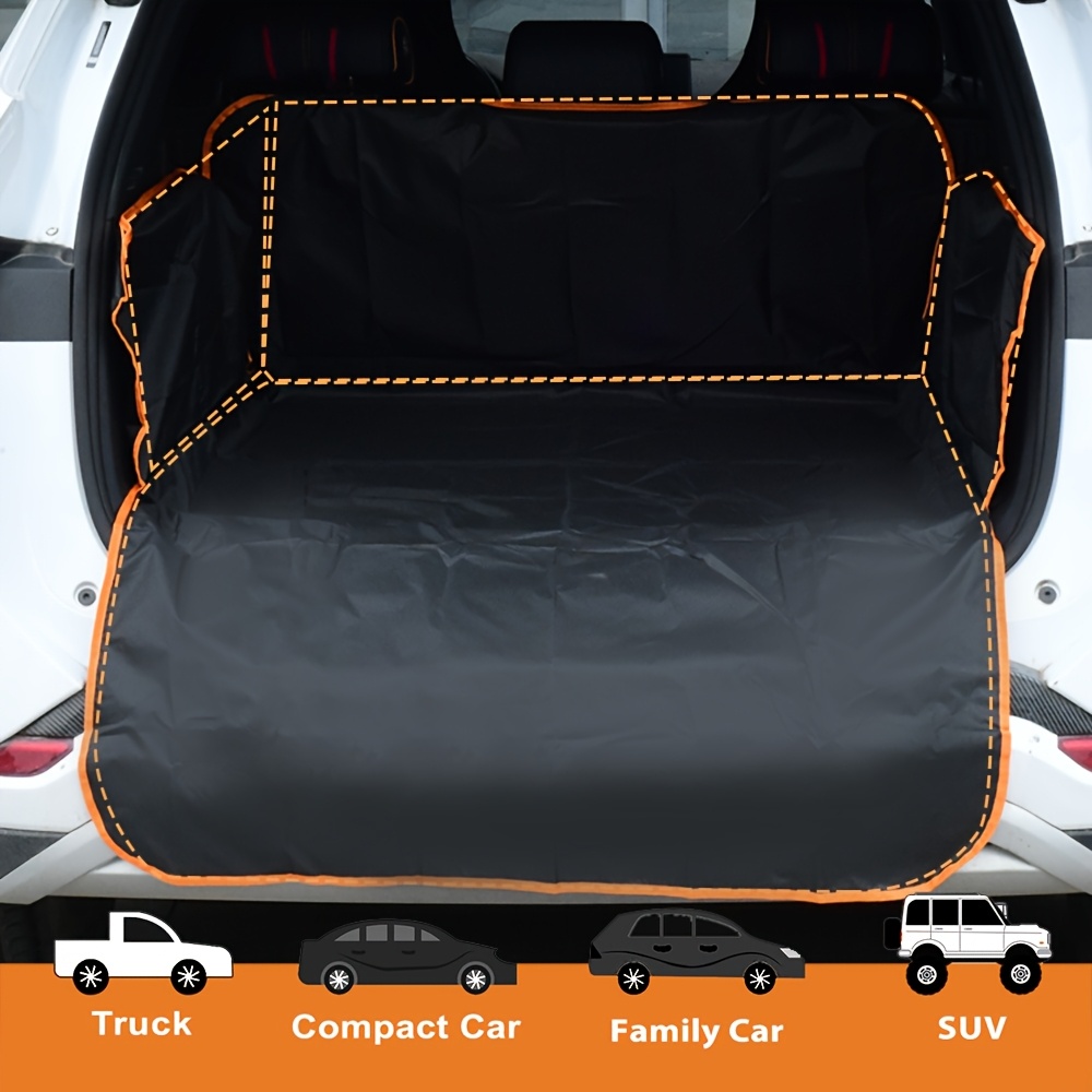 TEMU Spill-, Durable Liner - , Suvs & Trucks | Polyester Trunk