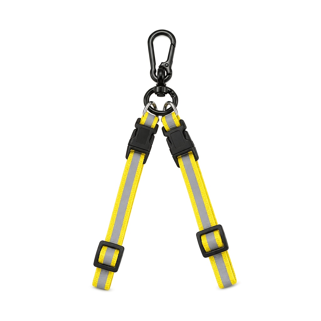 TEMU Colgador de guantes de boxeo de correa, multifuncional y ajustable, con ribete reflectante, accesorio multiusos para mochila, para colgar equipo