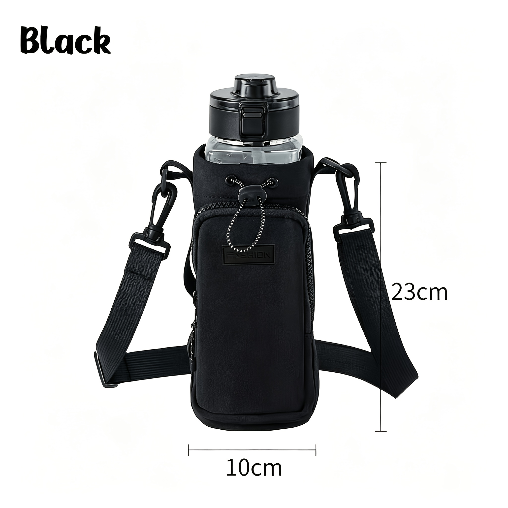 TEMU Sac bandoulière tendance pour femme, sacoche bandoulière d'extérieur pour bouteille d'eau, portable, sac suspendu pour eau , sac à bandoulière,