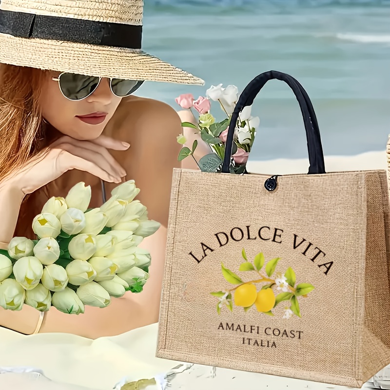 lemon handbags sold on Temu United States