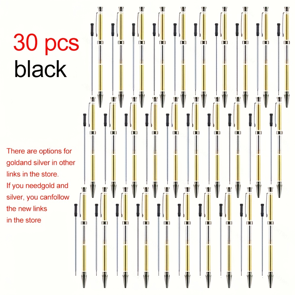 Image of 30pcs Turning Pen Kit Twist Pen Kit With Turning Blanks Diy Pen Making Supplies For Office Gifts