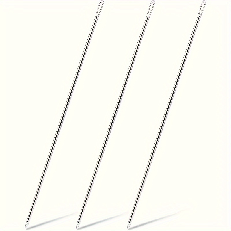 Image of 3pcs Long Eye Needle