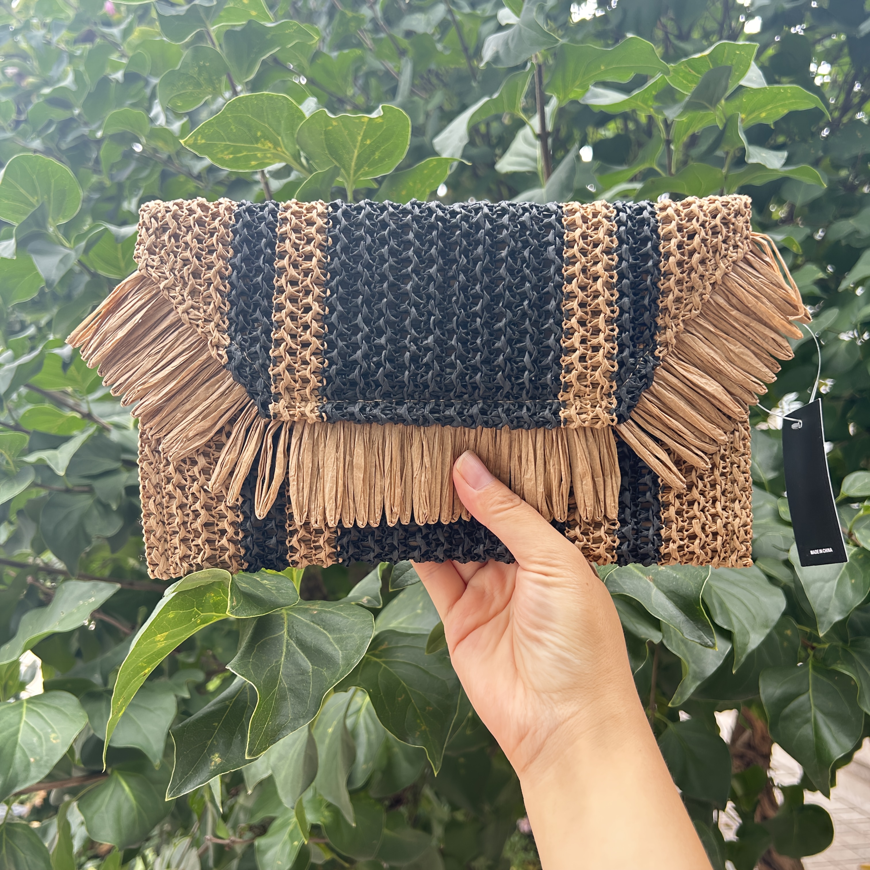 ◆◇✴︎TIKI ✴︎Bamboo Bag◆◇✴︎新品未使用✴︎ Tiki Babe Bamboo Handbag | Double Trouble Apparel