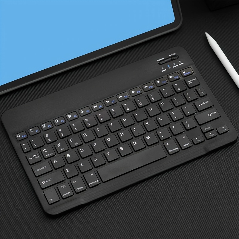 

Suitable For , Pro, Mini, Air, Rechargeable Ultra-thin Wireless Keyboard For , , Samsung Tablet Smartphone Ios Android Windows, Portable Mini Wireless 10 Inch Keyboard