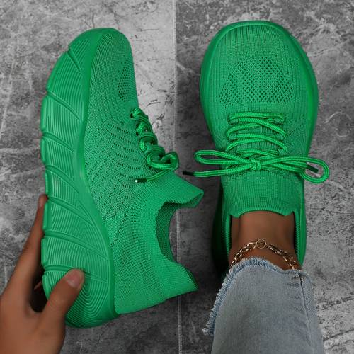 atmungsaktive strick-sneaker - minimalistische gepolsterte sneazzoons für fitness, - leichter schuh mit stabilitätstechnologie & weichem stoffobermaterial (nein)