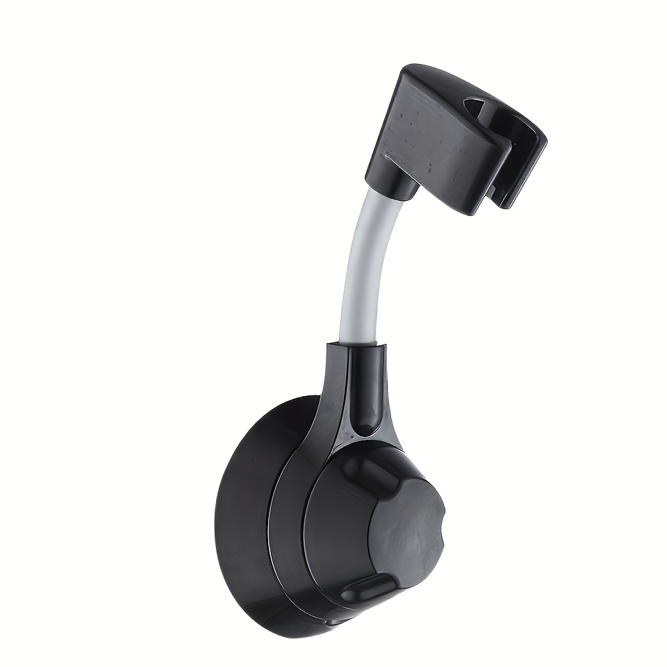 Shower Head Holder - Elastic Adjustable Vacuum Suction Cup Wall-mounted Holder For Handheld Showerheads (bb-gv3307ad)